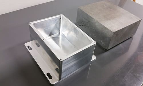 CNC machined aluminum enclosures