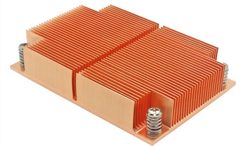 Copper heat sink