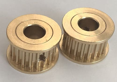 Brass timing pulley