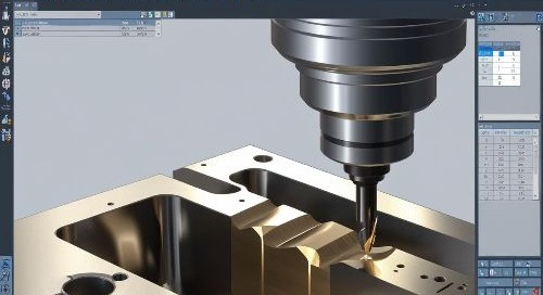 CNC milling process