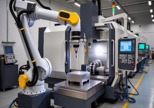 CNC machine robot future