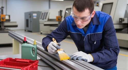 Clean CNC Machine Linear Guide