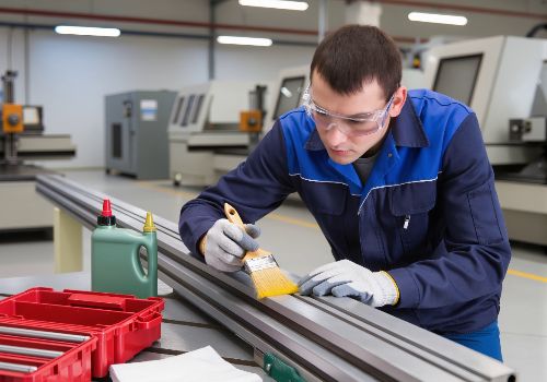 Clean CNC Machine Linear Guide