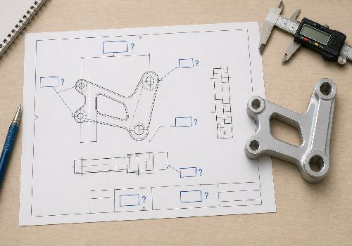 missing cnc drawing