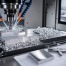 CNC machining pure aluminum with coolant to prevent built-up edge