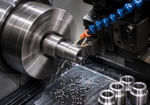 Free-machining stainless steel CNC turning with controlled chips Free-machining stainless steel CNC turning with controlled chips