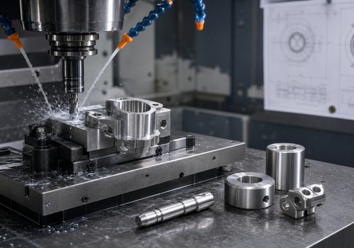 Precision machining 17-4 PH stainless steel CNC components