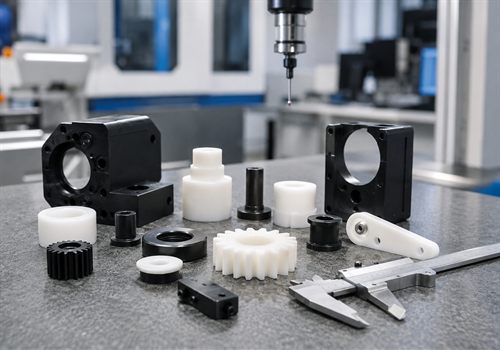 Delrin CNC parts dimensional stability hero