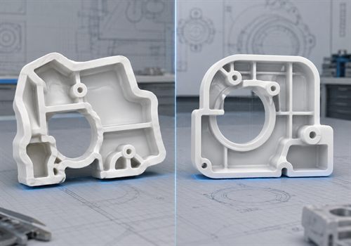 Stable Delrin wall thickness design