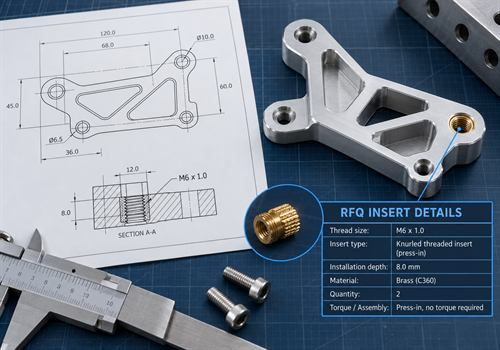 Threaded-Insert RFQ Threaded-Insert RFQ